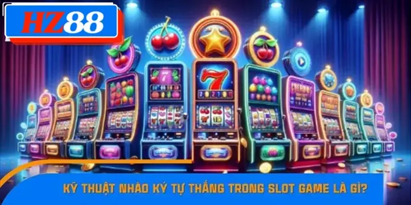 Kỹ thuật nhào ký tự thắng trong Slot game là gì?