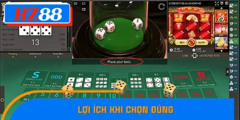 Lợi ích khi chọn đúng